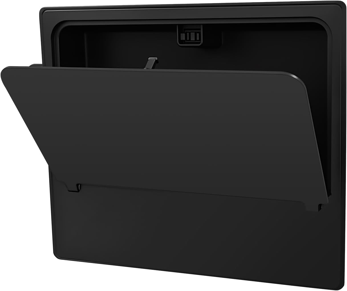 Muslogy Center Console Hidden Storage Box Compatible with 2025 2026 Toyota 4Runner Accessories Armrest Privacy Hidden Design Middle Console Secret Organizer Compartment ABS Material Large Opening