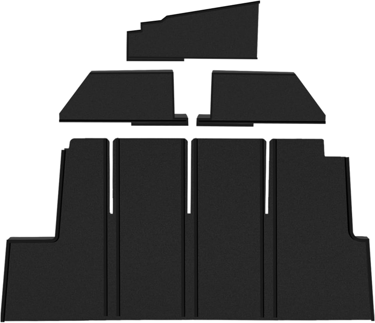 Muslogy Glove Box Dividers Organizer Compatible with Toyota Tacoma 2024 2025 & 2025 4Runner Accessories 4th Gen Tacoma Insert Box Divider ABS Secondary Storage Glove Compartment Tray
