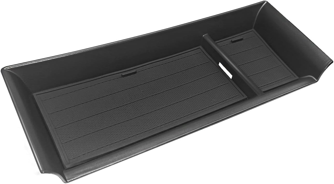 Muslogy Center Console Front Organizer Compatible with Mazda CX5 CX-5 Accessories 2022-2025 Tray Storage Coin Holder Gear Shifter Front Storage Inserts Organizer Armrest Box Secondary Accessories