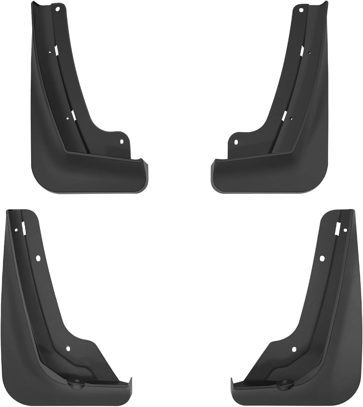 Muslogy Mud Flaps Splash Guards Compatible with 2025 Chevrolet Equinox Accessories All Weather Fender Guard Mudguards Sediment Protection Front & Rear 4PCS Fit Equinox LT RS ACTIV(Won't Fit EV)