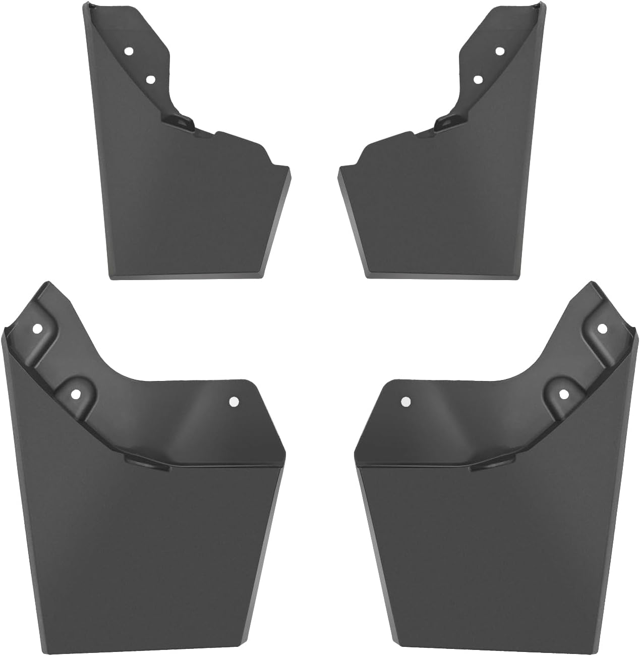 Muslogy Mud Flaps Splash Guards Compatible with Toyota Tacoma 2024 2025 Accessories Front and Rear Mud Guards 4PCS No Drilling Heavy Duty Fender Mudguards Kit with Hardware Accessories