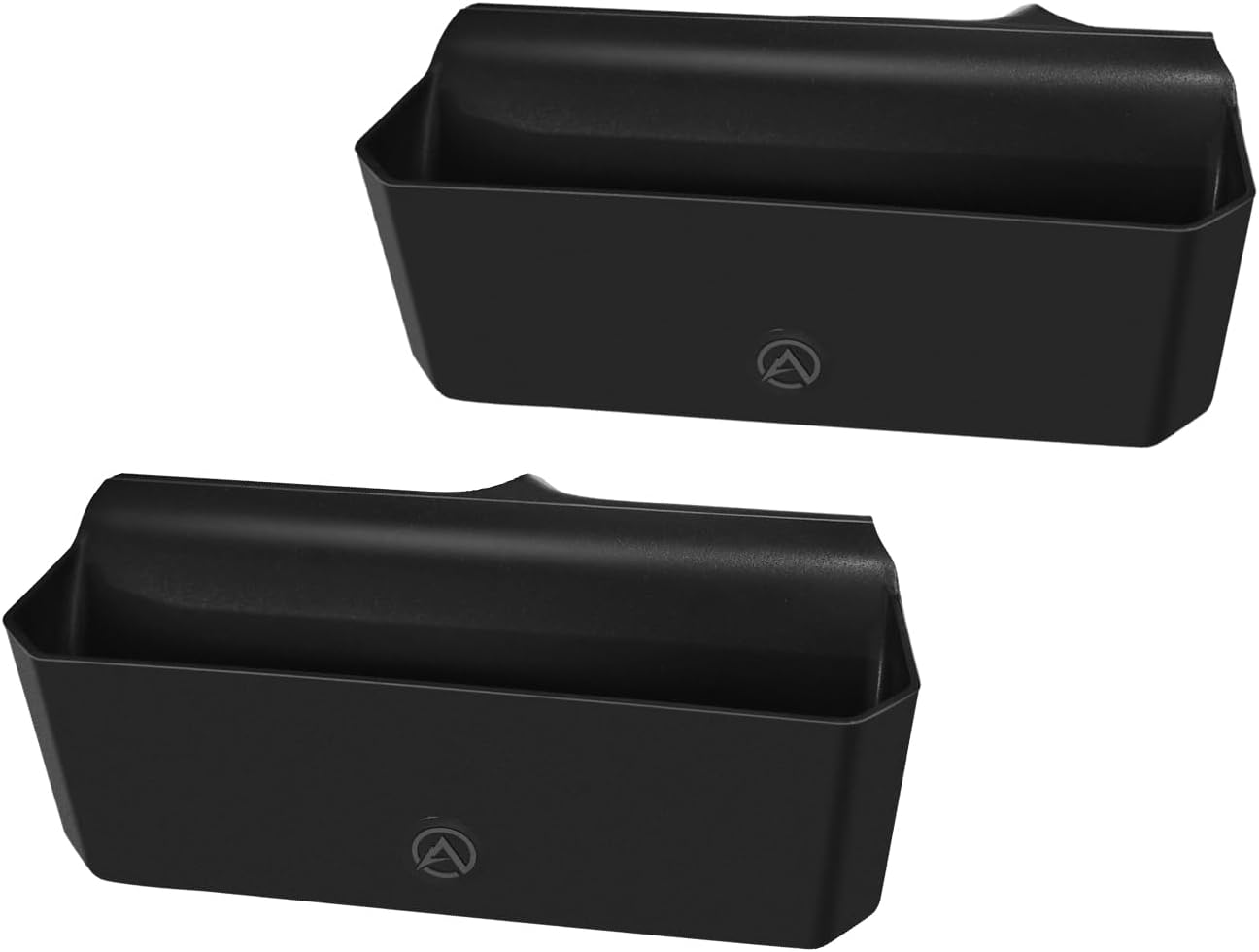 Muslogy Center Console Side Organizer Compatible with 2022-2024 2025 Chevy Silverado 1500 Accessories Middle Console Shifter Storage Box Left & Right Phone Pocket with Anti-Slip Mats