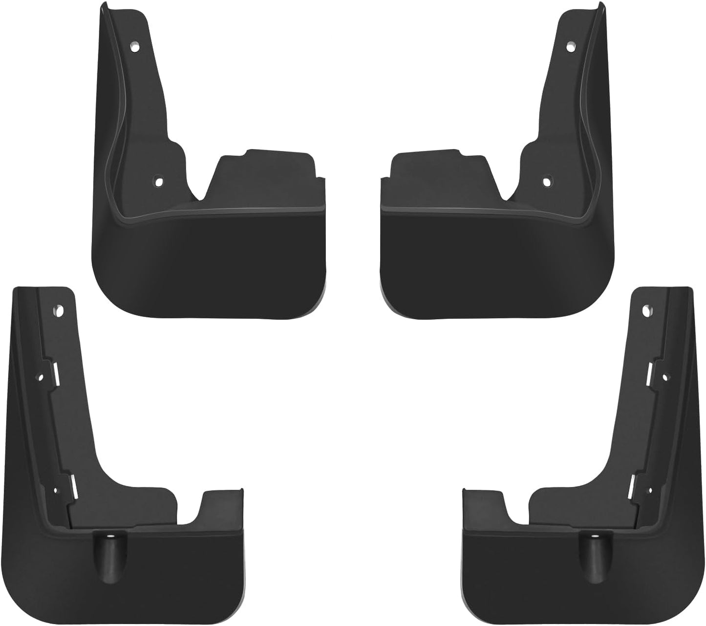 Muslogy Mud Flaps Splash Guards Compatible with Toyota Camry 2025 (LE, XLE) Accessories Wheel & Tire Mudguards Front & Rear Set Fender Mudflaps No Drilling Required (Won't Fit SE/XSE)