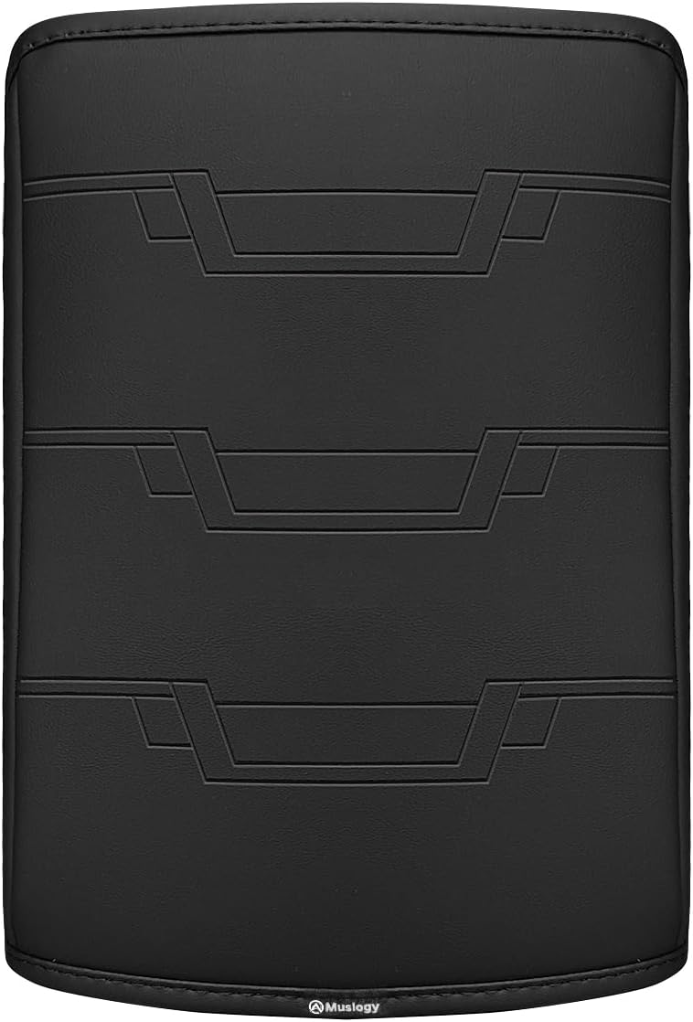 Muslogy Armrest Cover for Nissan Frontier 2005-2021, Regular Thick