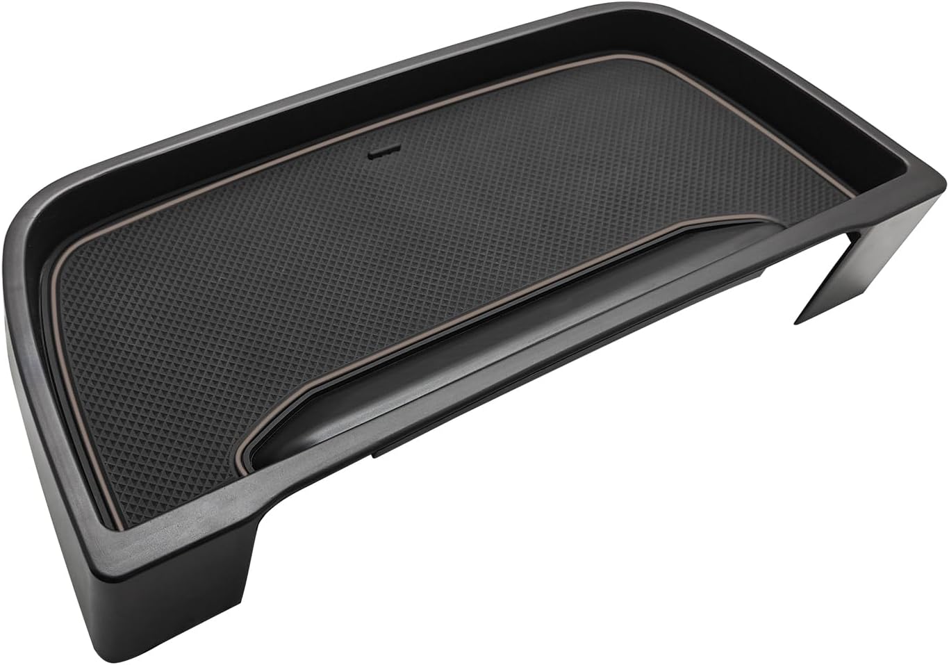 Muslogy for 2025 2024 2023 Pilot Dash Storage Tray Insert Behind Screen Center Console Organizer Interior Accessories Compatible with Honda Pilot 2023-2025 Sport EX-L TrailSport Touring Elite(Black)
