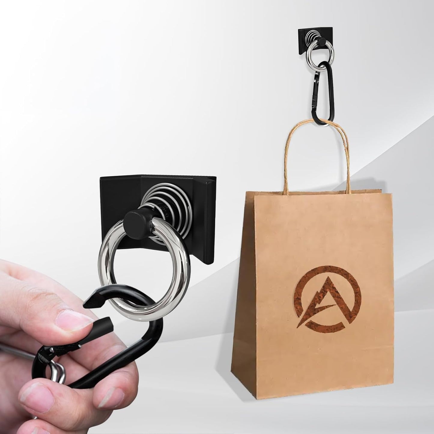 Muslogy Mounting Snap-in Bed Tie Down Anchors Compatible with 2015+ Ford F150 & 2017+ F250/F350/F450 Tie-Down Anchors Mount Hooks Patent Pending Securing Cargo 2PCS(Not for Spray-in Liner Beds)