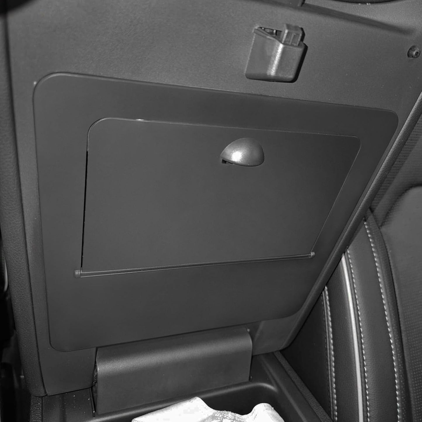Muslogy Center Console Hidden Storage Box Compatible with Honda Pilot 2023 2024 2025, 2024-2026 Ridgeline/Passport Magnet Armrest Secret Compartment Center Console Organizer(Hidden Organizer)
