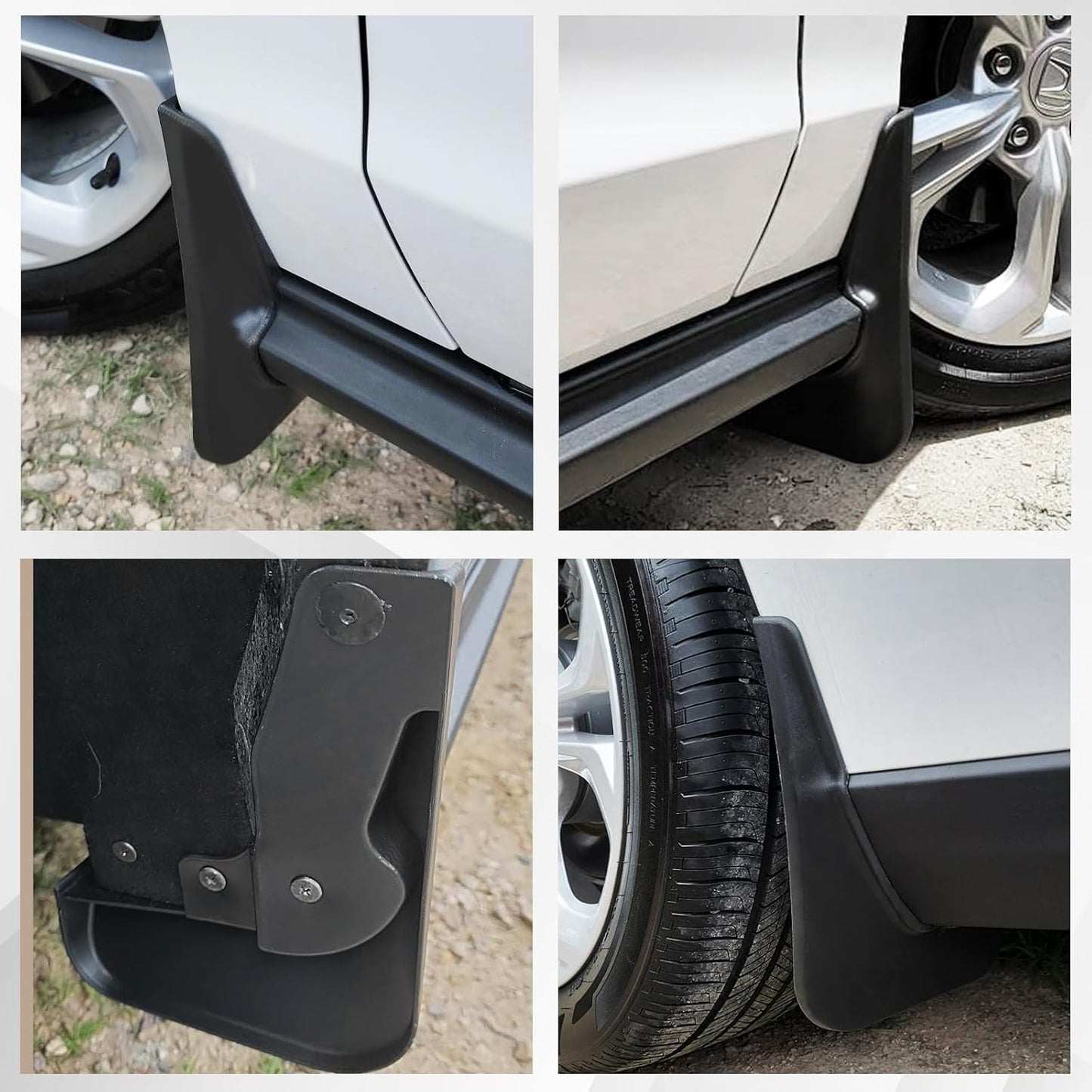 Muslogy for Accord 2025 2024 2023 Mud Flaps Front & Rear 4Pcs Splash Guard Fender Mud Guard No Drilling Required Compatible with Honda Accord 11th Gen 2023 Accessories