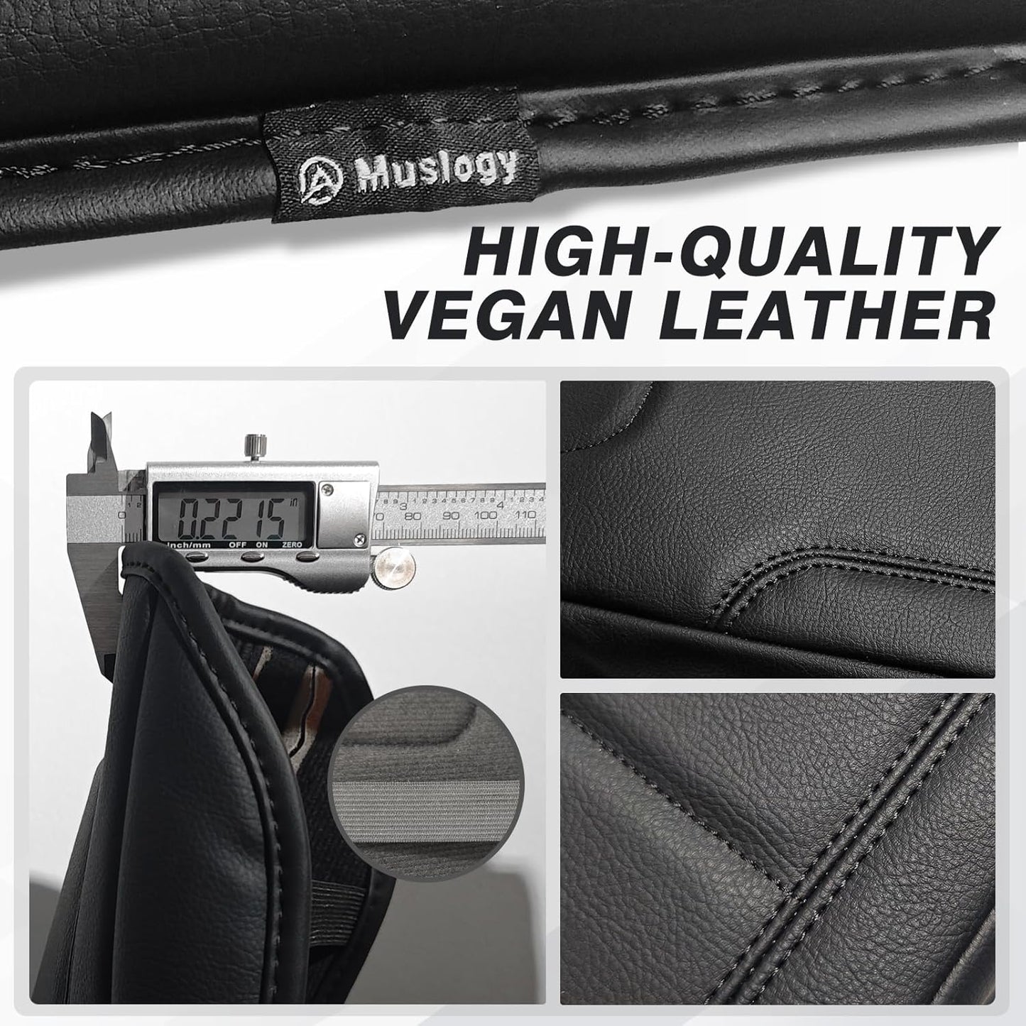 Muslogy Center Console Armrest Cover Compatible with Kia K4 2025 Comfort Armrest Pad Arm Rest Cushion Vegan Leather Protector Regular Thick