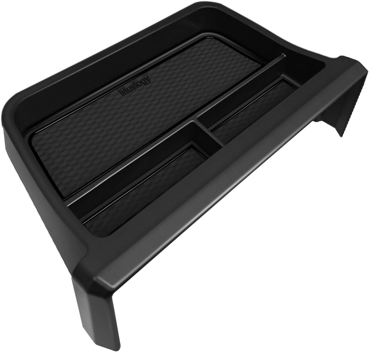 Muslogy Dashboard Storage Box Compatible with 2024 2025 Tacoma & 2025 4Runner Accessories Center Console Organizer w/14-inch Screen for Limited Trailhunter TRD Pro (14 Inch Screen Only) (Black)