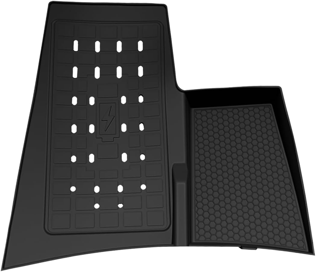 Muslogy Center Console Wireless Charger Mat for 2024-2026 Ford Ranger