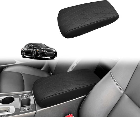 Muslogy Armrest Cover for 2013-2018 Nissan Altima, Regular Thick, Diamond