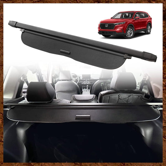 Muslogy for CR-V 2025 2024 2023 Trunk Cargo Cover Retractable Rear Trunk Security Cover Shield Shade Compatible with 6th Generation Honda CRV and CRV Hybrid 2023+