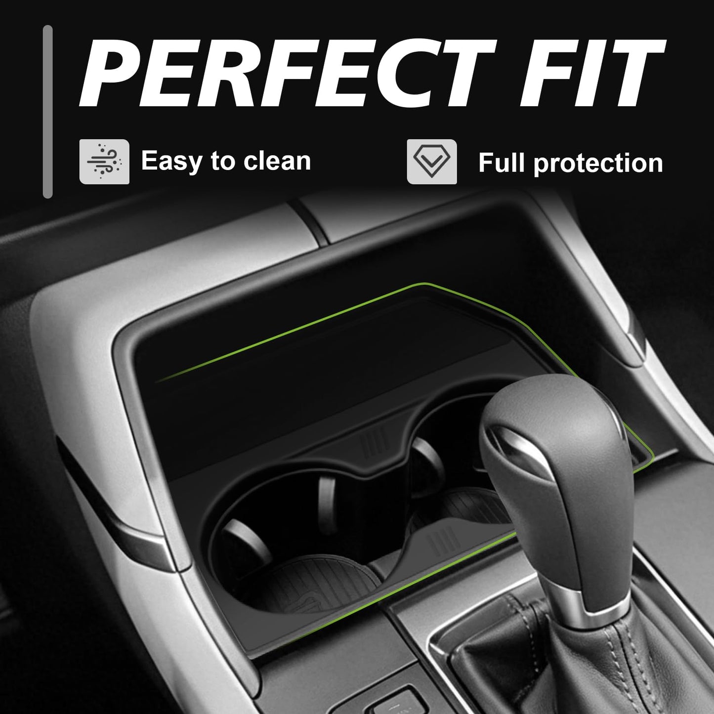 Muslogy Compatible with 2022-2025 2026 Nissan Frontier Accessories Center Console Front Hanging Storage Organizer Box Armrest Hanging Storage Box Tray with Anti-Slip Inserts